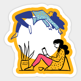 In her world Sticker